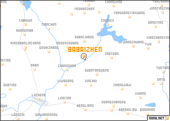 map of Babaizhen