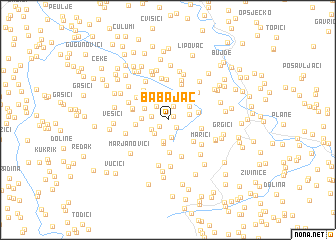 map of Babajac