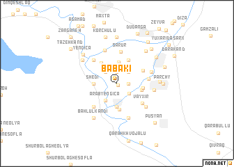 map of Babaki