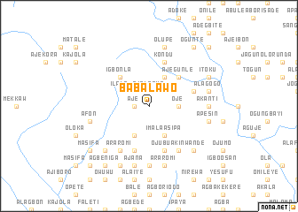 map of Babalawo
