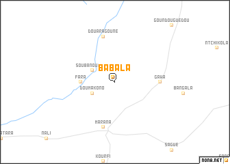 map of Babala