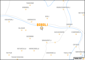 map of Babalı