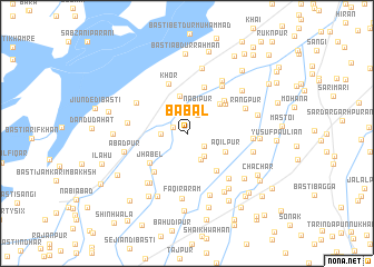 map of Bābal