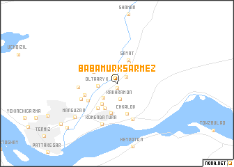 map of (( Babamurk-Sarmez ))