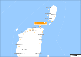 map of Babanji