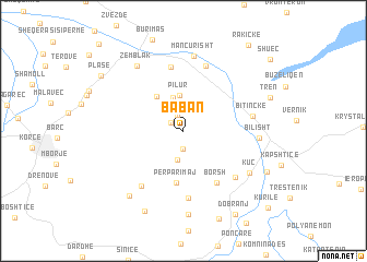 map of Baban