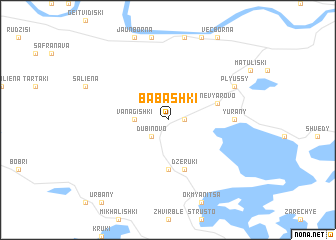 map of Babashki