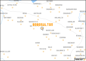 map of Babasultan