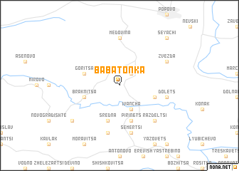 map of Baba Tonka