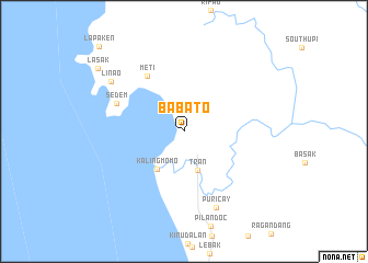 map of Babato