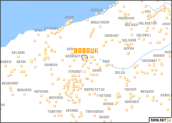 map of Babauk
