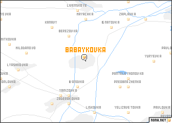 map of Babaykovka