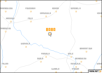 map of Baba