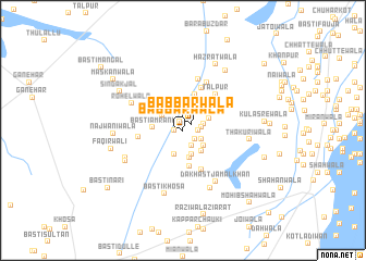 map of Babbarwāla