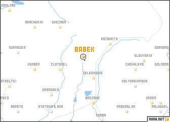 map of Babek