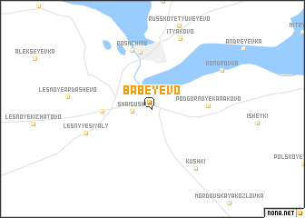 map of Babeyevo