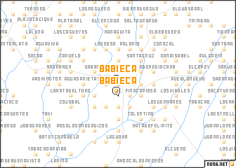 map of Babieca