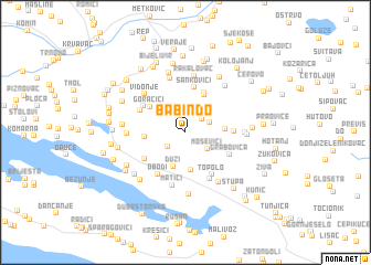 map of Babin Do