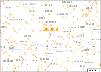 map of Babin Do