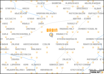 map of Babin