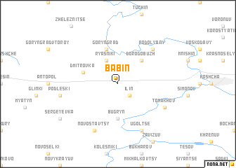 map of Babin