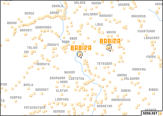 map of Babira