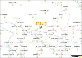 map of Bablin