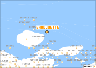 map of Baboquette