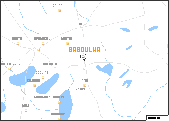 map of Baboulwa