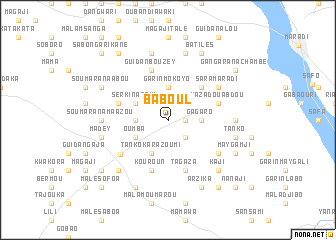 map of Baboul