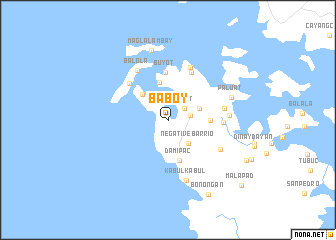 map of Baboy