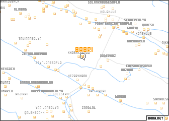 map of Babrī