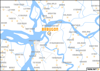 map of Babugon