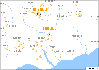 map of Babulu