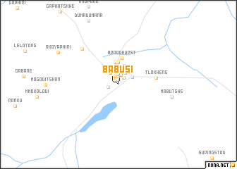map of Babusi