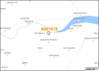 map of Babyata