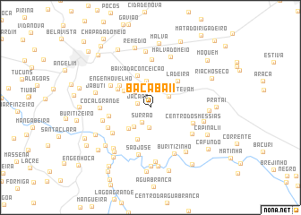 map of Bacaba II
