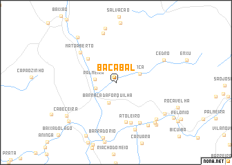 map of Bacabal