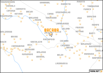 map of Bacaba