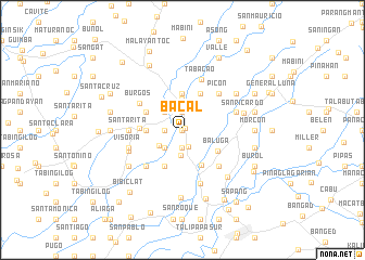 map of Bacal
