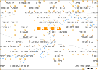 map of Bac du Prince
