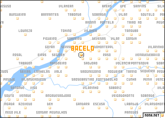 map of Bacelo