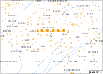 map of Bachal Maujāi