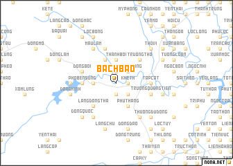 map of Bạch Bào