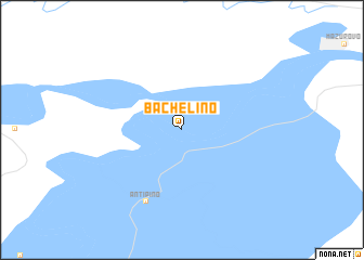 map of Bachelino