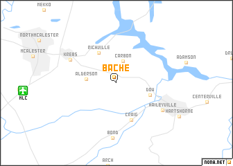map of Bache