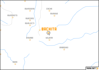 map of Bachita