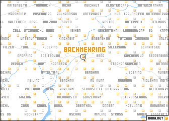 map of Bachmehring