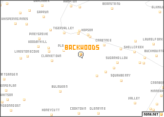 map of Backwoods