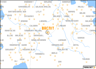 map of Bacnit